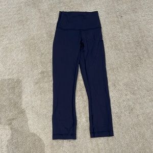 Lululemon Wunder Train crop sz 0